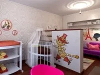 Дитячий куточок в однокімнатній квартирі як оформити та організувати (організувати) Дитячий куточок в однокімнатній квартирі як оформити та організувати