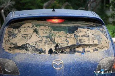 Dirty car art