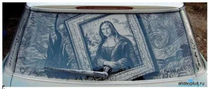 Dirty car art