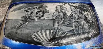 Dirty car art