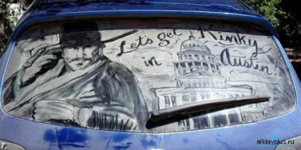 Dirty car art