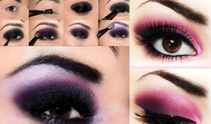 Димчастий макіяж очей smoky eyes (смокі айс) покрокова інструкція (смокі айс айз smoky eyes макіяж інструкція покроково нанесення димчастий очей техніка кольору тіні відтінки поетапно необхідні інструмент косметики кисті база) Димчастий макіяж очей smoky eyes (смокі айс) покрокова інструкція
