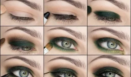 Димчастий макіяж очей smoky eyes (смокі айс) покрокова інструкція (смокі айс айз smoky eyes макіяж інструкція покроково нанесення димчастий очей техніка кольору тіні відтінки поетапно необхідні інструмент косметики кисті база) Димчастий макіяж очей smoky eyes (смокі айс) покрокова інструкція
