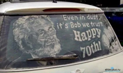 Dirty car art