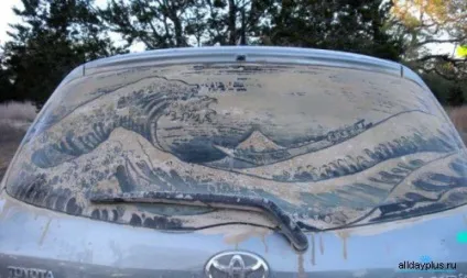 Dirty car art