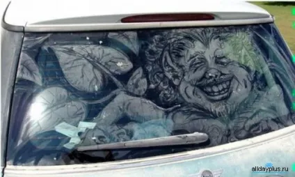 Dirty car art