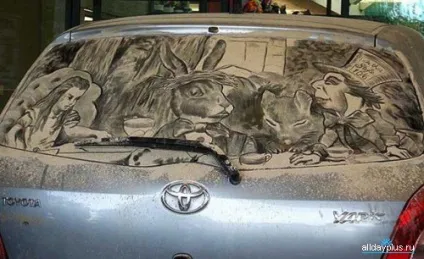 Dirty car art