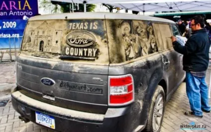 Dirty car art