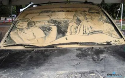 Dirty car art