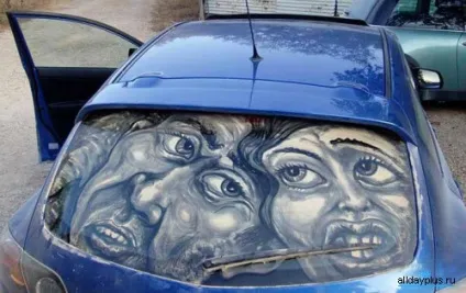 Dirty car art