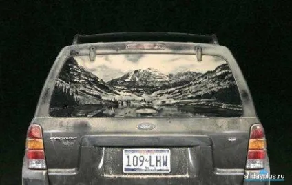 Dirty car art