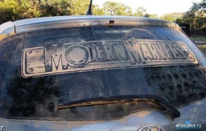 Dirty car art