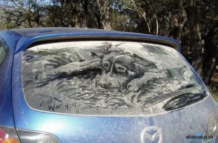Dirty car art