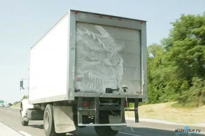 Dirty car art