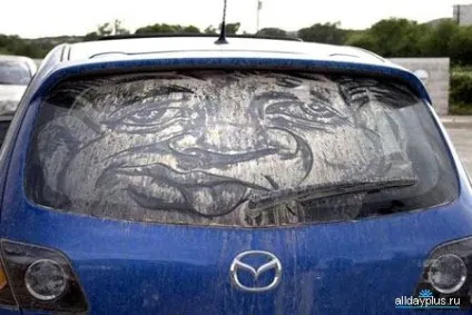 Dirty car art