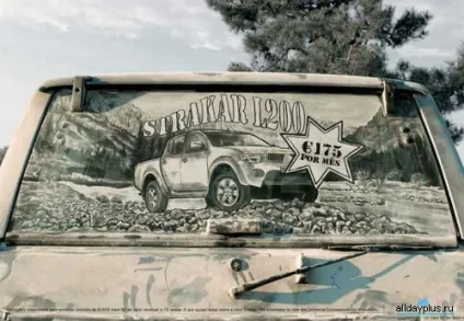 Dirty car art
