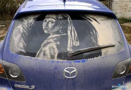 Dirty car art