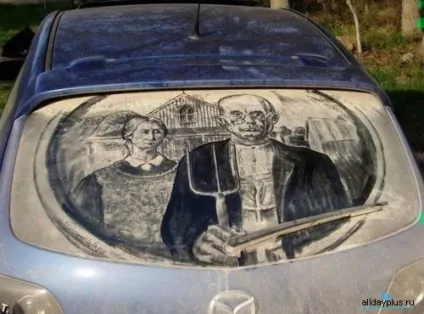 Dirty car art