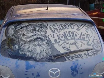 Dirty car art