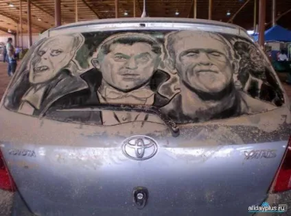 Dirty car art