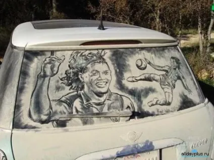 Dirty car art