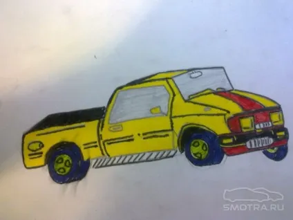 Дитячі малюнки автомобілів))))