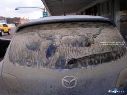 Dirty car art