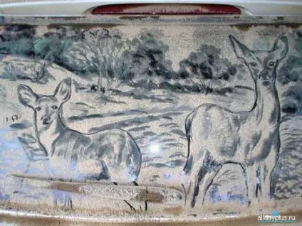 Dirty car art