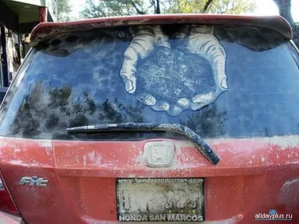 Dirty car art