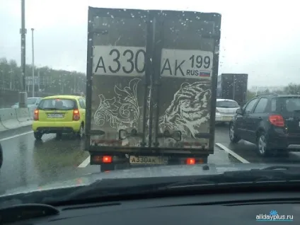 Dirty car art