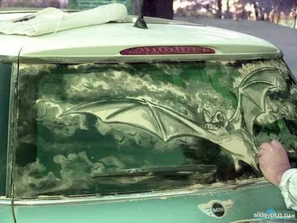 Dirty car art