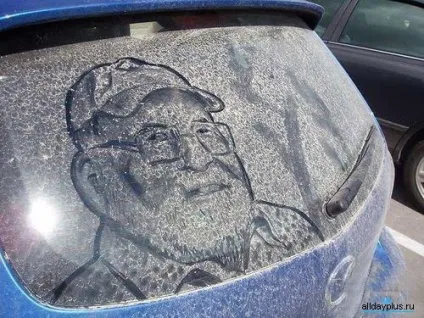 Dirty car art