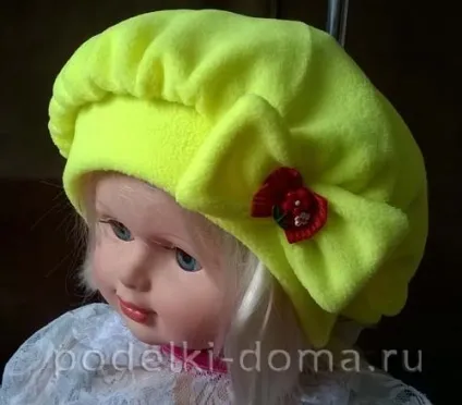 Дитячий бере з флісу (шиття, майстер-клас), коробочка ідей і майстер-класів (флісу) Дитячий бере з флісу (шиття, майстер-клас), коробочка ідей і майстер-класів