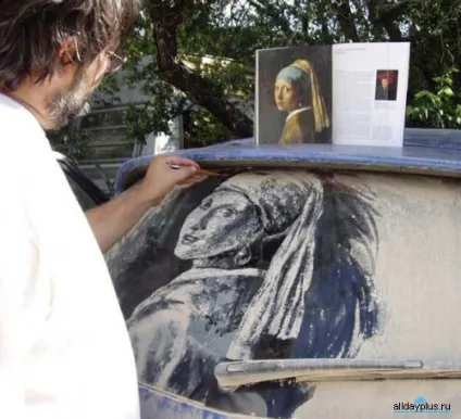 Dirty car art