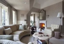 Диван кутовий у вітальню великий зал, фото інтер'єрів, розміри напівкруглого елітного дивана, куточок (диван) Диван кутовий у вітальню великий зал, фото інтер'єрів, розміри напівкруглого елітного дивана, куточок