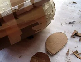 Африканські маски пап'є-маше своїми руками, своїми руками