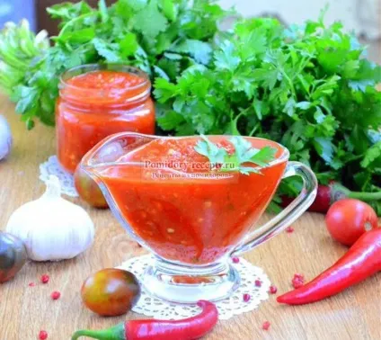 Аджика з помідорів популярні рецепти з фото