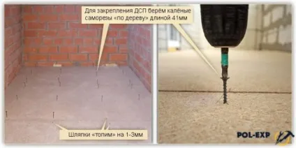 ДСП на підлогу під лінолеум - вибір і технологія монтажу (монтажу) ДСП на підлогу під лінолеум - вибір і технологія монтажу