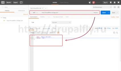Drupal 8 -використання (rest) restfull api
