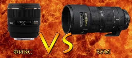 Фікс-об'єктив vs
