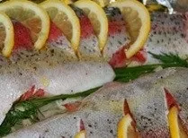 Форель запечена в духовці