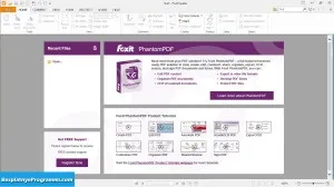 Foxit reader - багатофункціональна і швидка Новомосковсклка pdf