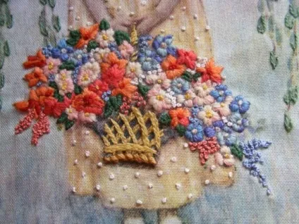 Французький вузлик у вишивці - самі з руками (вишивка французький вузлик для початківців) Французький вузлик у вишивці - самі з руками