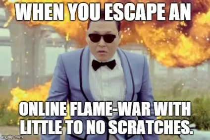 Gangnam style, memepedia