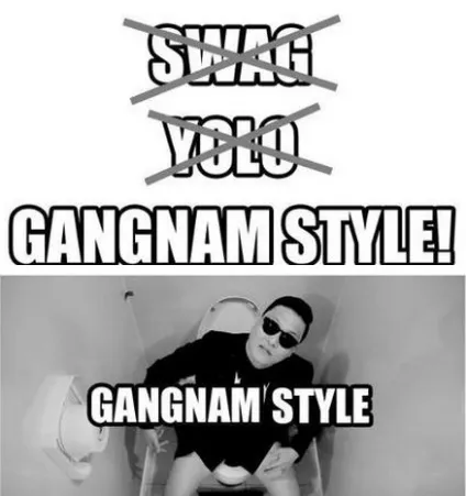 Gangnam style, memepedia