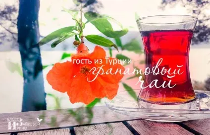 Гранатовий чай з Туреччини, користь і шкода для здоров'я (шкода) Гранатовий чай з Туреччини, користь і шкода для здоров'я