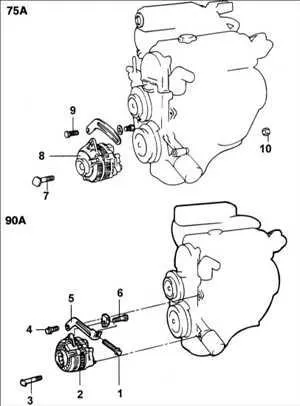 Hyundai accent, електричне обладнання, Хендай акцент