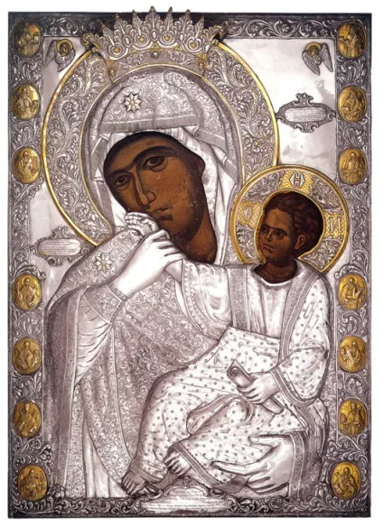 Ікона Божої Матері - відрада, або - розрада, благоздравніца (Богородиця) Ікона Божої Матері - відрада, або - розрада, благоздравніца