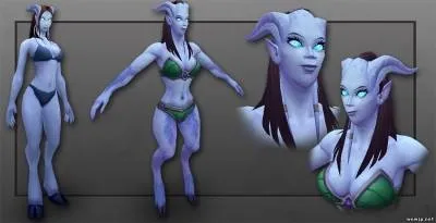 Мистецтво створення моделей дренейке - wow jp (world of warcraft wrath of the lich king) Мистецтво створення моделей дренейке - wow jp