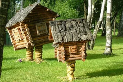 З чого зробити - лапи - для хатинки на курячих ніжках відповіді експертів (курячих) З чого зробити - лапи - для хатинки на курячих ніжках відповіді експертів